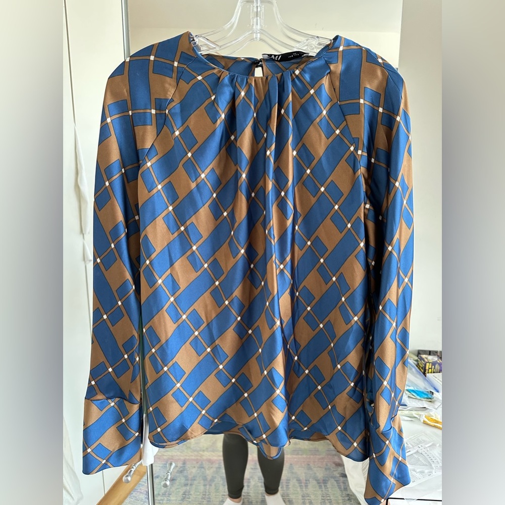 Zara patterned blouse